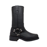 Women's Black Harness Boots - Cycle Clear