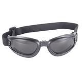 Kickstart Nomad Folding Goggles (Black Frame/Smoke Lens) by Pacific Coast - Cycle Clear