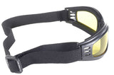 Kickstart Nomad Folding Goggles (Black Frame/Yellow Lens) by Pacific Coast - Cycle Clear
