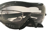 Cycle Clear ZL2 - Over Glasses Motorcycle Goggles - Clear Lens - Cycle Clear