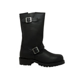 Men's Black Engineer Soft Boots - Cycle Clear
