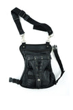 Premium Leather Thigh Bag w/Waist Belt By Daniel Smart - Cycle Clear