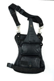Premium Leather Thigh Bag w/Waist Belt By Daniel Smart - Cycle Clear