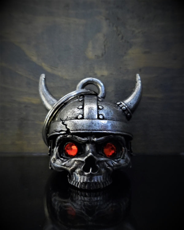 Viking Helmet Skull Diamond Bravo Bell - Cycle Clear