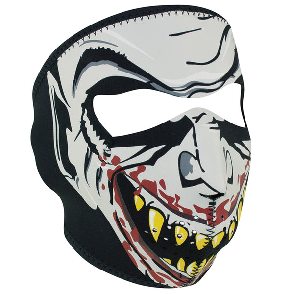 Full Face Mask - Neoprene - Vampire Glow in the Dark