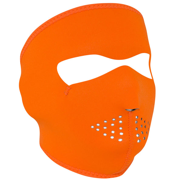 Full Face Mask - Neoprene - High-Visibility Orange