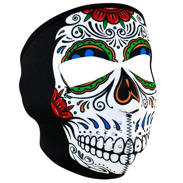 Full Face Mask - Neoprene - Muerte Skull - Cycle Clear