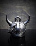 Viking Helmet Skull Diamond Bravo Bell - Cycle Clear